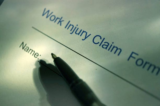 shot of word worker's compensation