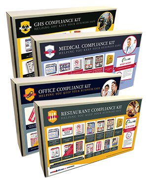 Compliance kits for restaurants, GHS, Medical & office from OSHA Compliance Store.